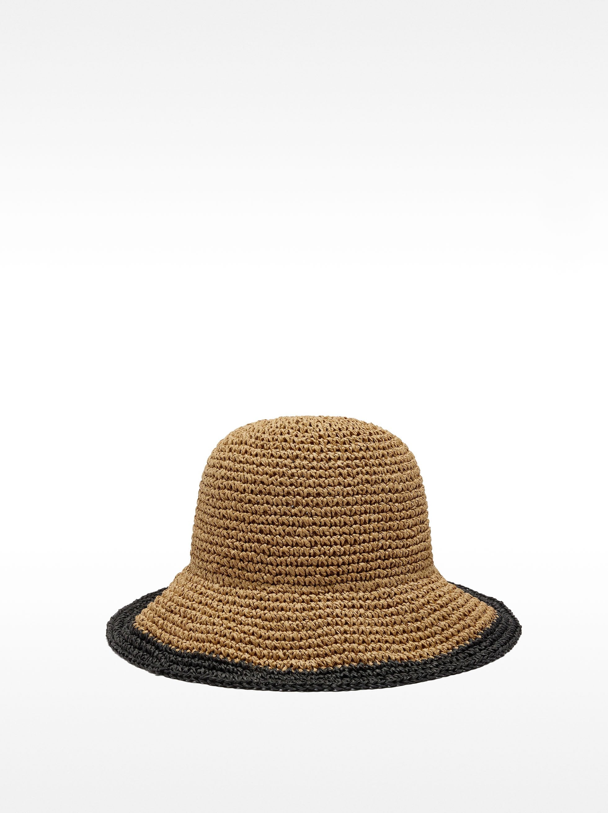 Gorro Bucket Efecto Rafia
