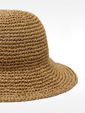 Gorro Bucket Efecto Rafia