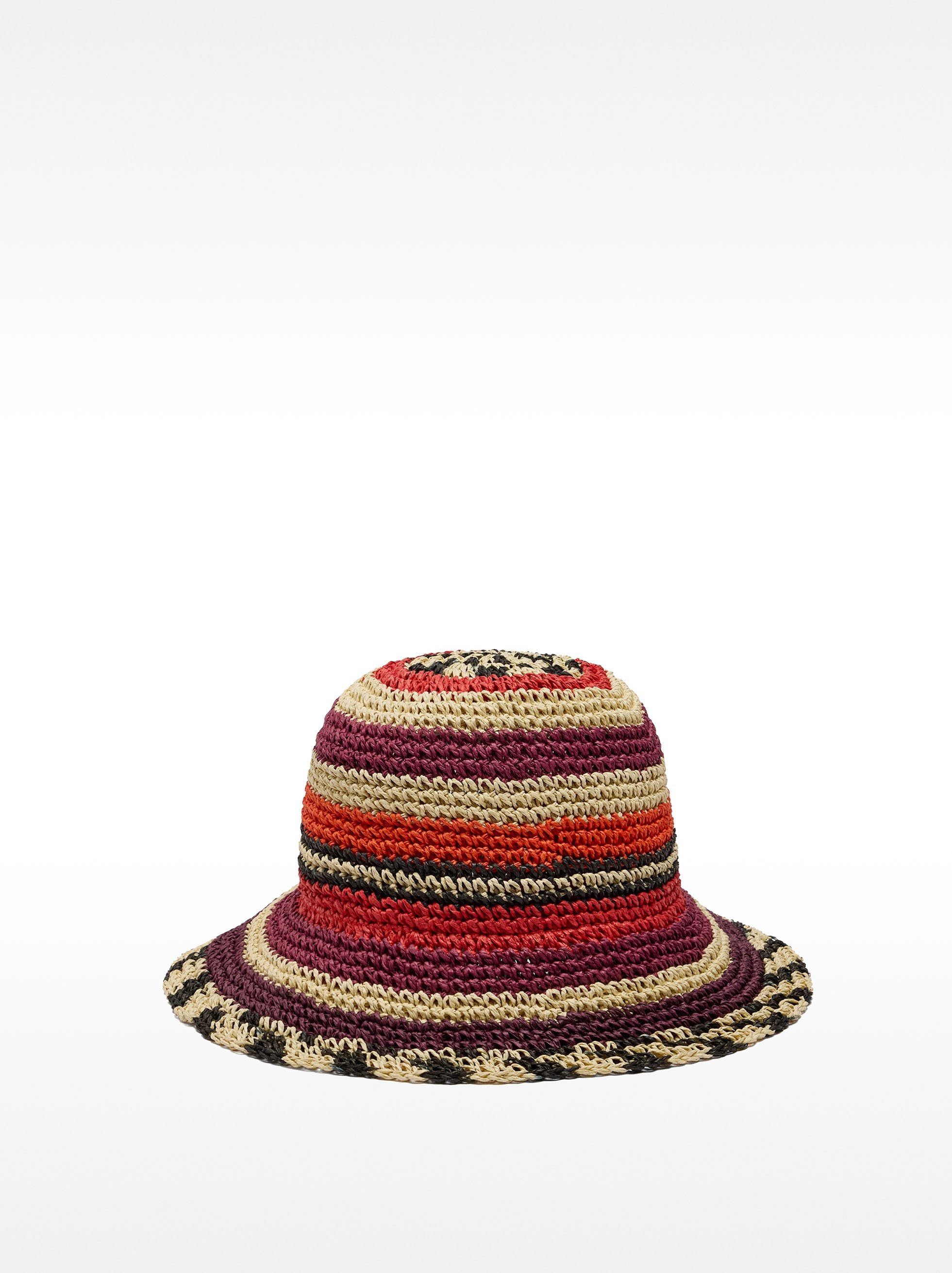 Gorro Bucket Efecto Rafia