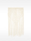 Pareo De Macramé Con Flecos