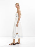 Vestido Largo Con Bordados