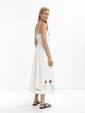 Vestido Largo Con Bordados