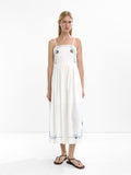 Vestido Largo Con Bordados