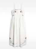 Vestido Largo Con Bordados