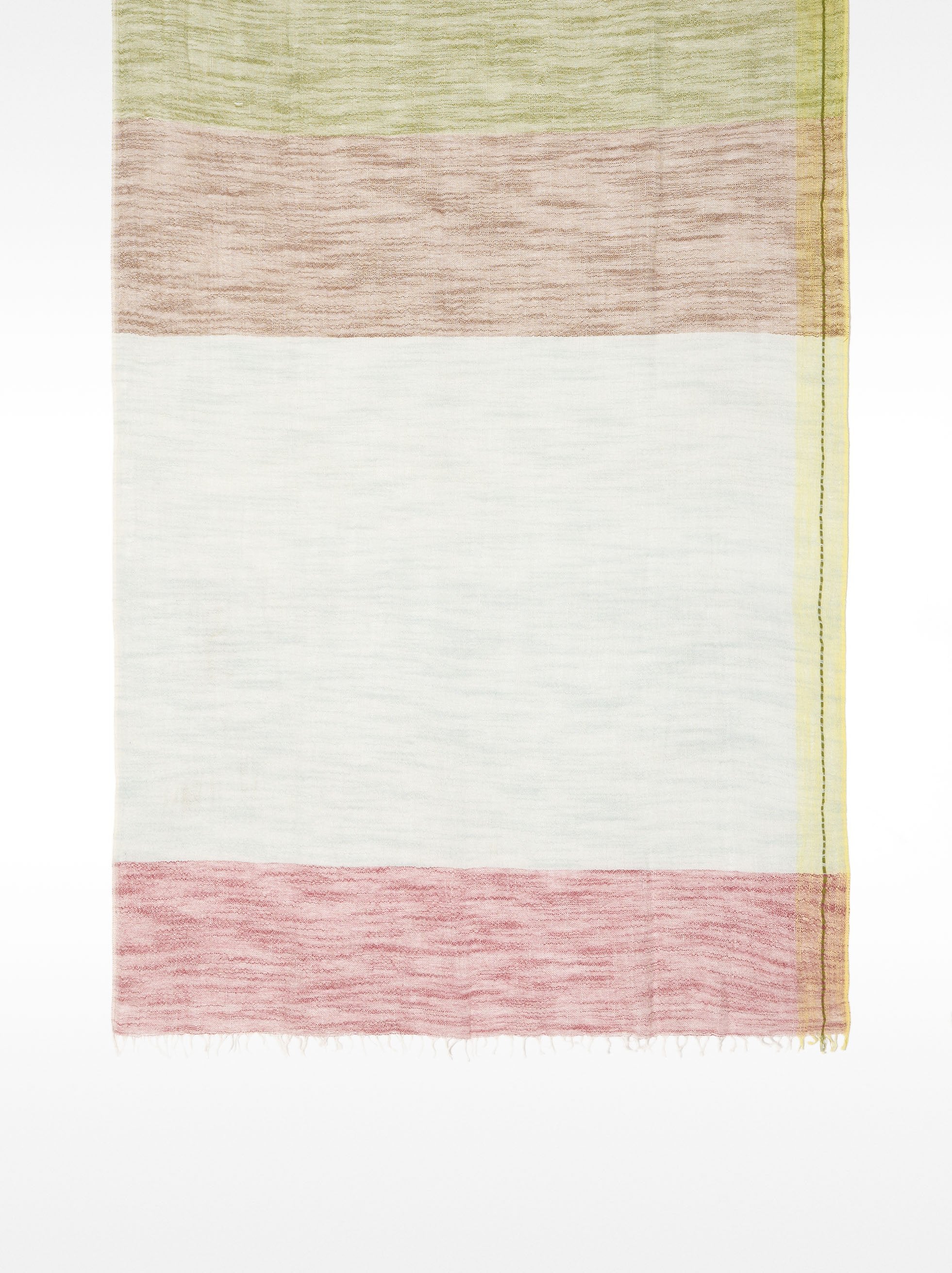 Pashmina De Algodón Con Flecos