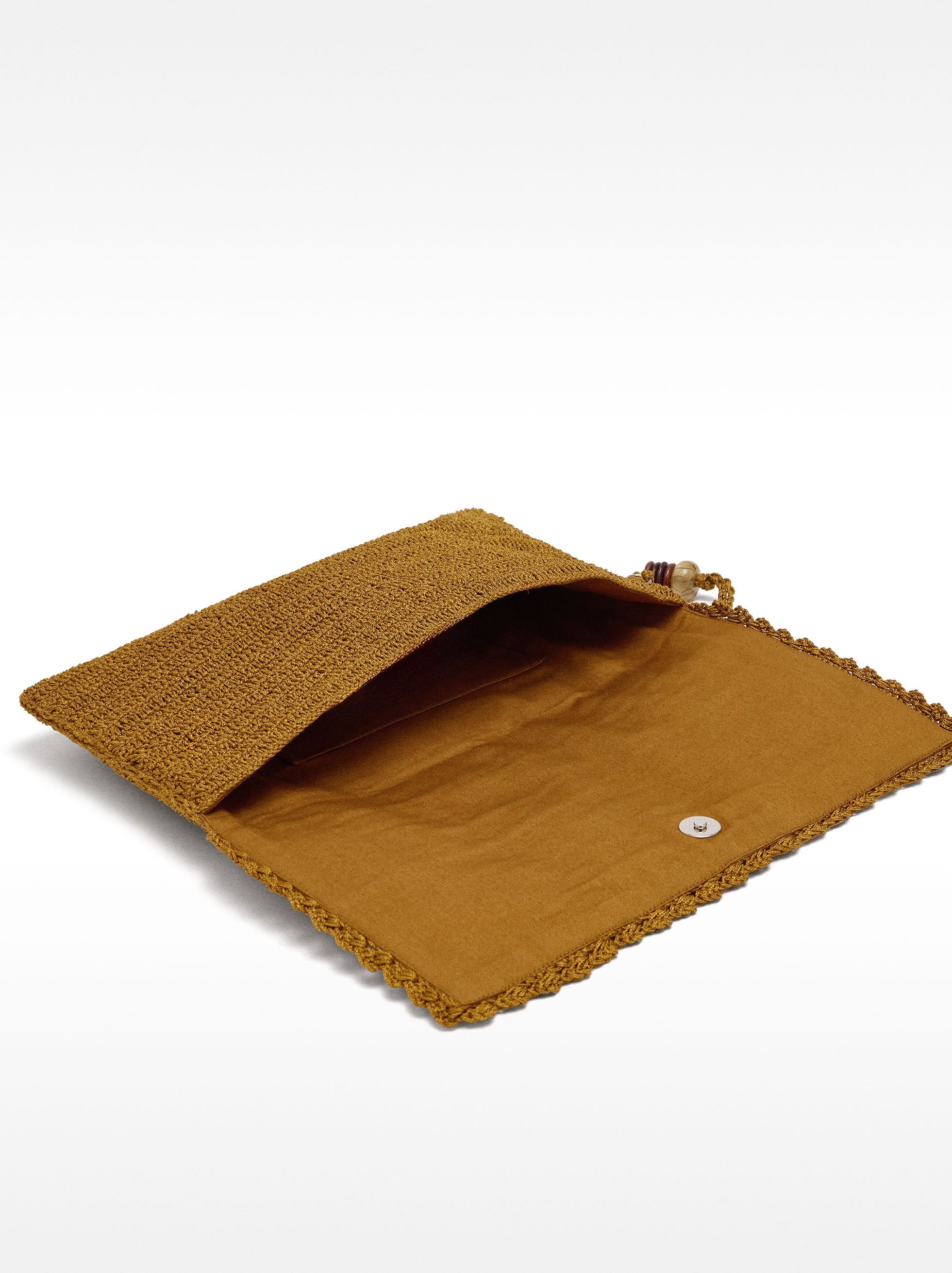Bolso De Malla Con Efecto Espejo