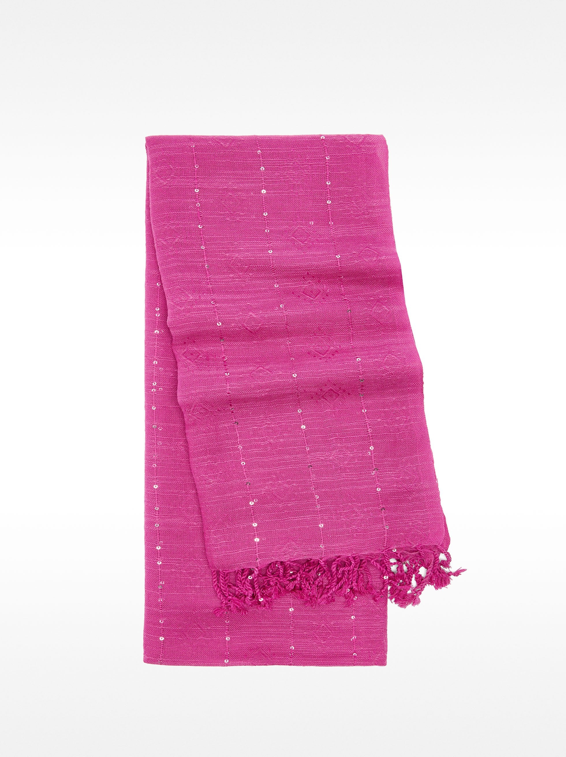 Pañuelo De Algodón Y Lentejuelas