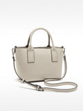 Bolso Tote Con Textura Y Bolsa Extraíble