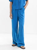 Pantalón Fluido Con Cintura Elástica