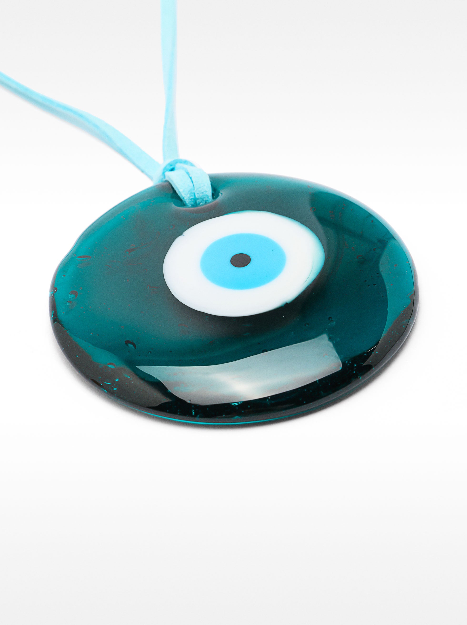 Collar De Cordón Con Colgante De Ojo