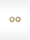 Pendientes Con Cristales - Acero Inoxidable