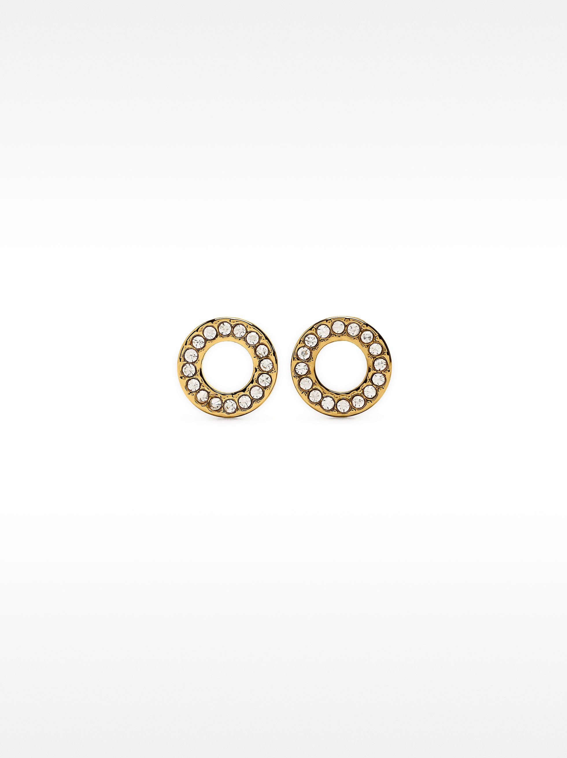 Pendientes Con Cristales - Acero Inoxidable