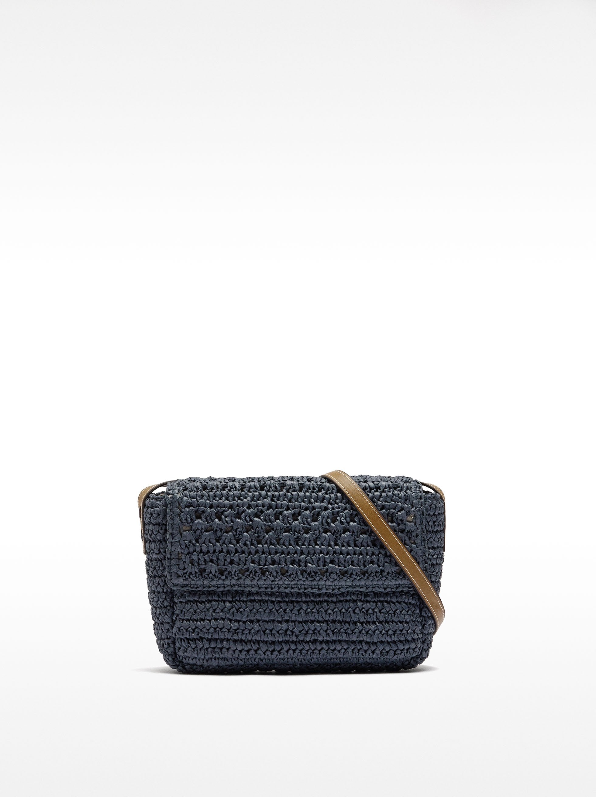 Bolso De Bandolera Efecto Rafia
