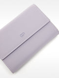 Cartera Con Solapa De Textura Suave
