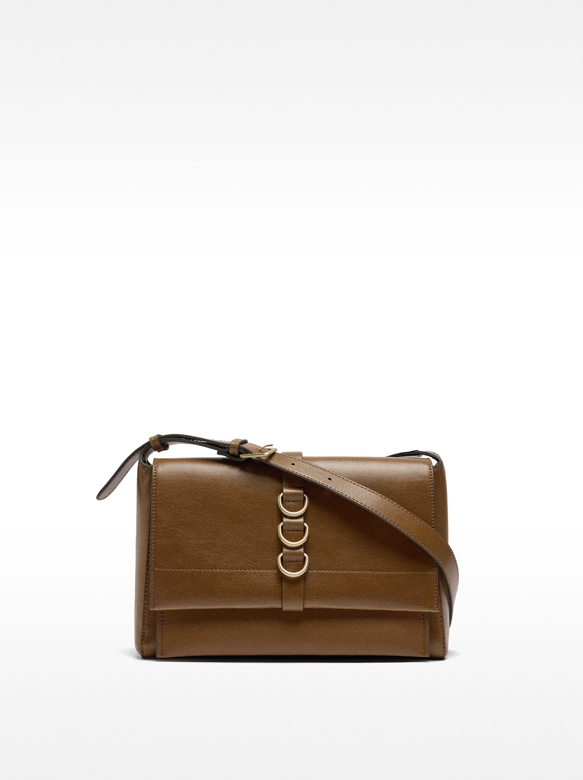Bolso Bandolera Con Solapa Imantada