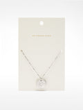 Collar De Eslabones Con Medalla Corazón - Plata De Ley 925