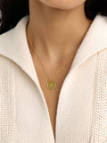 Collar Con Medalla - Plata De Ley 925