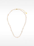 Collar Con Perlas De Agua Dulce - Plata De Ley 925