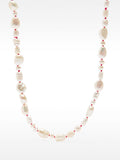 Collar Con Perlas De Agua Dulce - Plata De Ley 925