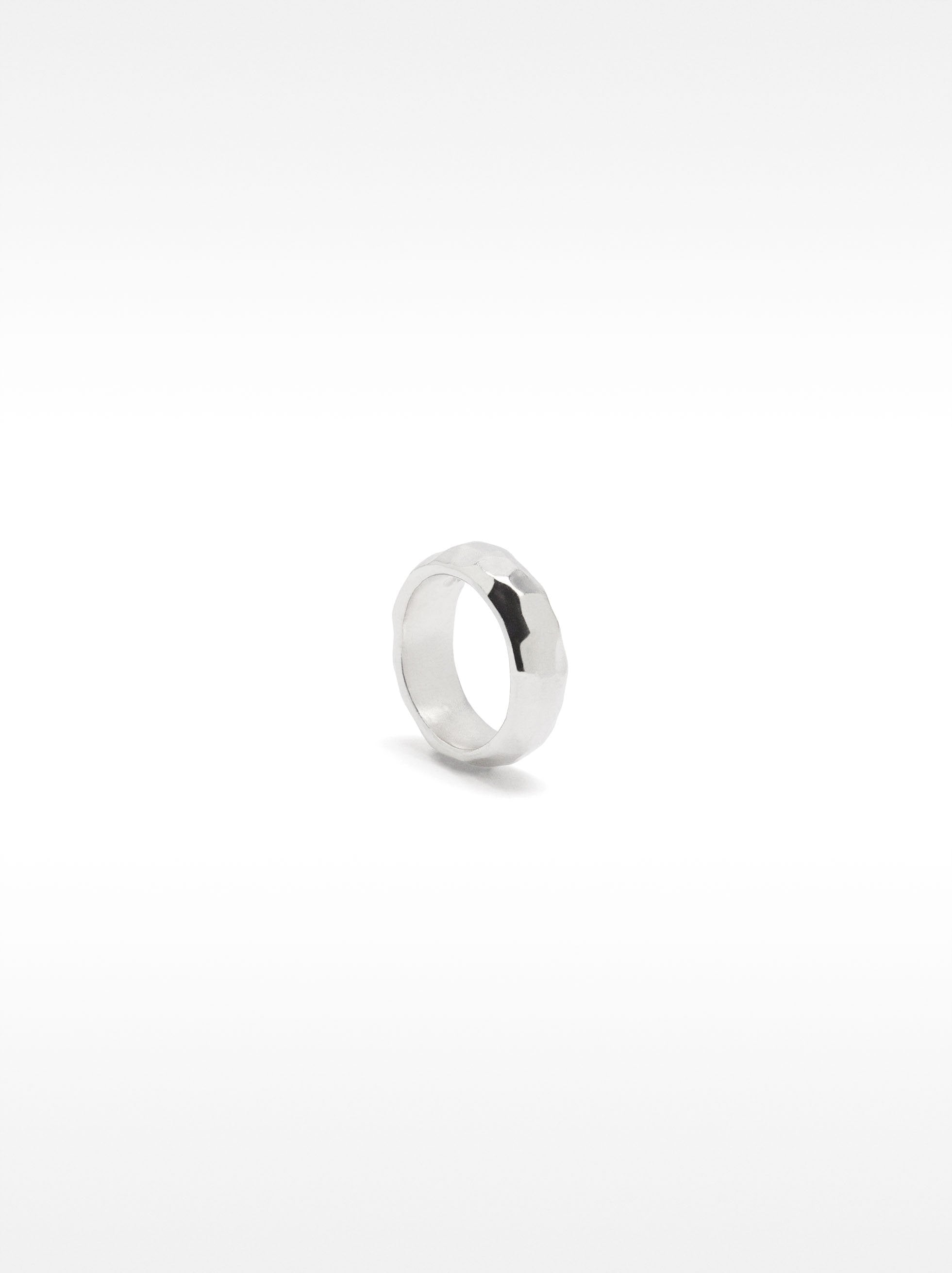 Anillo Irregular - Plata De Ley 925