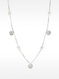 Collar Con Perlas De Agua Dulce - Plata De Ley 925