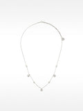 Collar Con Perlas De Agua Dulce - Plata De Ley 925