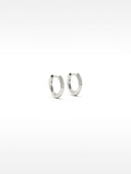 Aros Con Circonitas - Plata De Ley 925