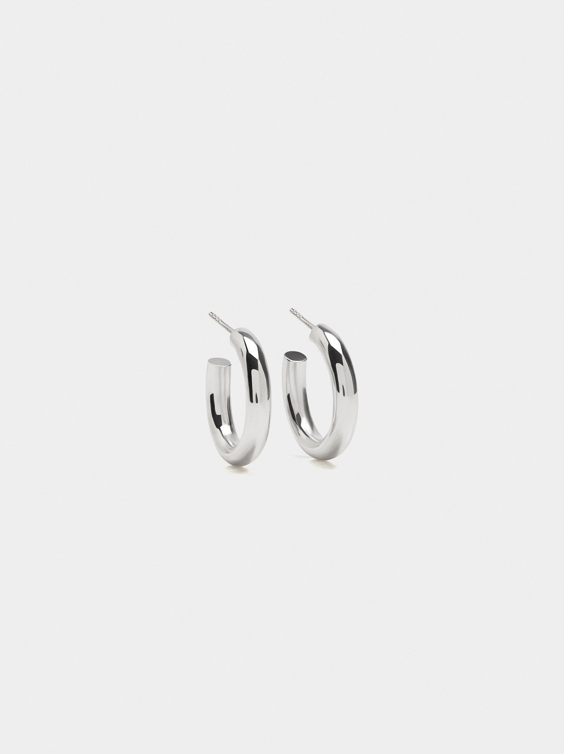 Aros Abiertos De Plata De Ley 925