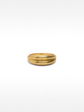 Anillo De Efecto Doble - Plata De Ley 925