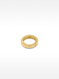 Anillo Redondeado Para Meñique - Plata De Ley 925