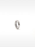 Anillo Redondeado Para Meñique - Plata De Ley 925
