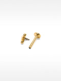 Piercing De Oreja Con Triángulo – Acero Inoxidable