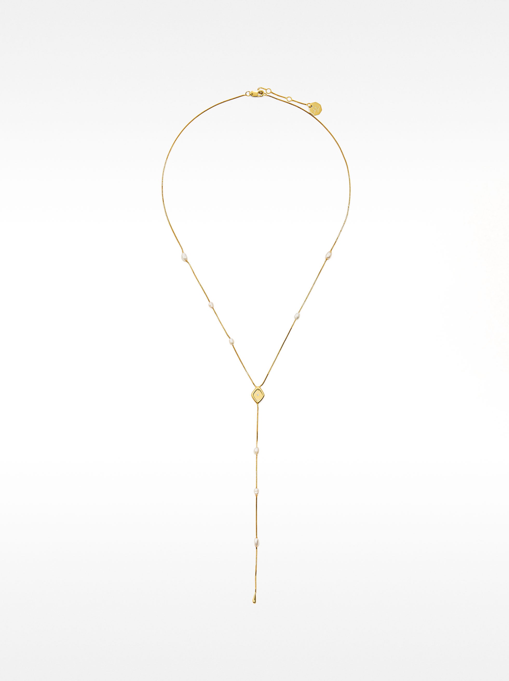 Collar Con Perlas De Agua Dulce - Plata De Ley 925