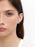 Pendientes Con Cristales - Acero Inoxidable