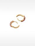Aros Con Circonitas - Plata De Ley 925
