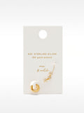 Set De Pendientes Com Circonitas - Plata De Ley 925