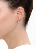 Aro Individual Con Circonitas - Plata De Ley 925