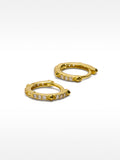 Aros Con Circonitas - Plata De Ley 925