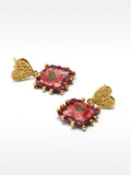 Pendientes Corazones - Plata De Ley 925