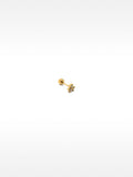 Piercing De Oreja Con Cristales – Acero Inoxidable