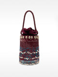 Bolso De Fiesta De Abalorios Con Conchas