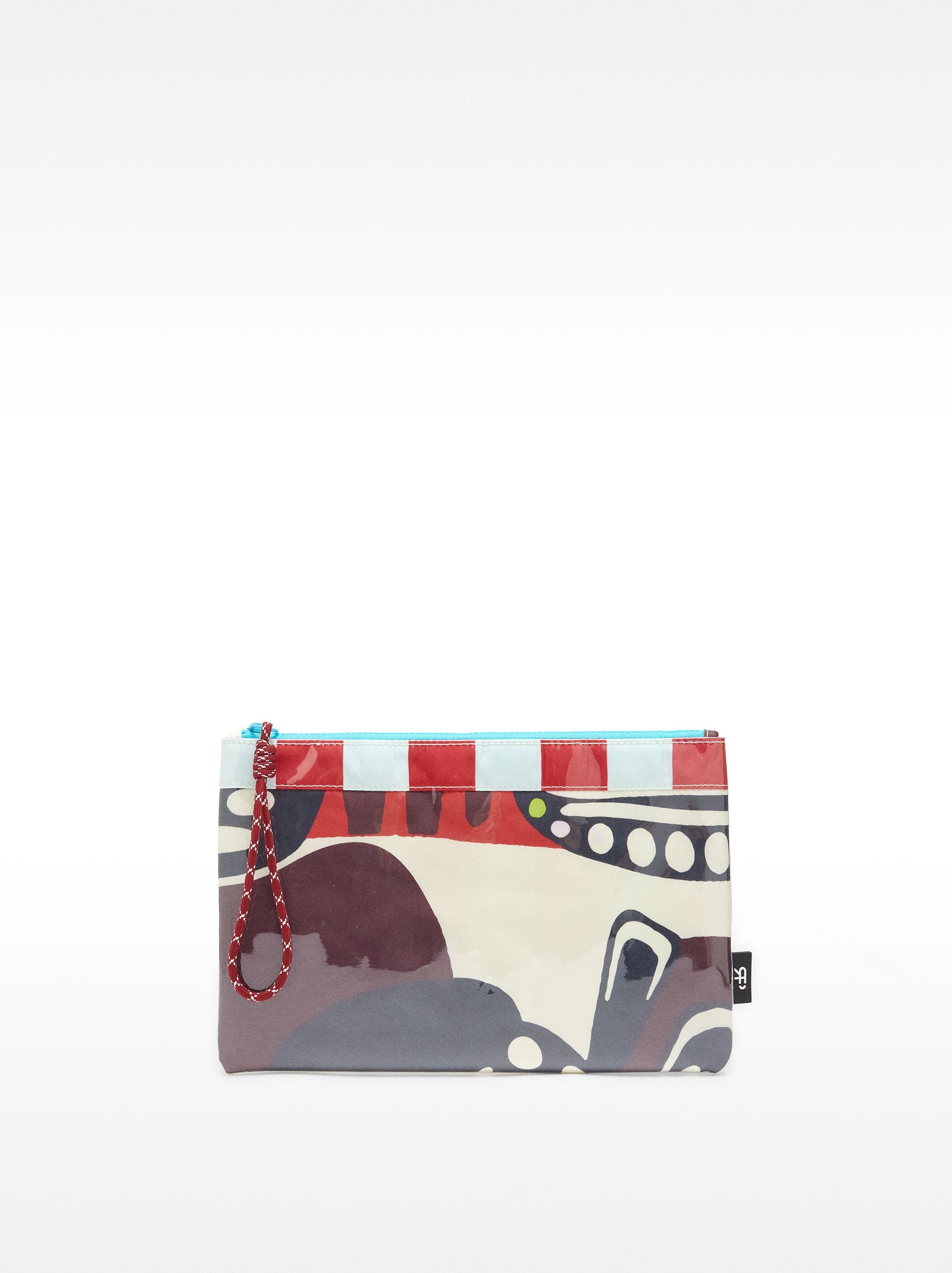 Bolso De Mano De Nylon Estampado