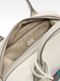 Bolso Tote Textura Suave Con Colgante