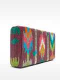 Clutch De Fiesta Con Cuentas Multicolor