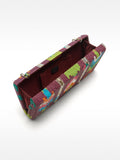Clutch De Fiesta Con Cuentas Multicolor