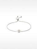 Pulsera Esfera Con Cristales - Acero Inoxidable