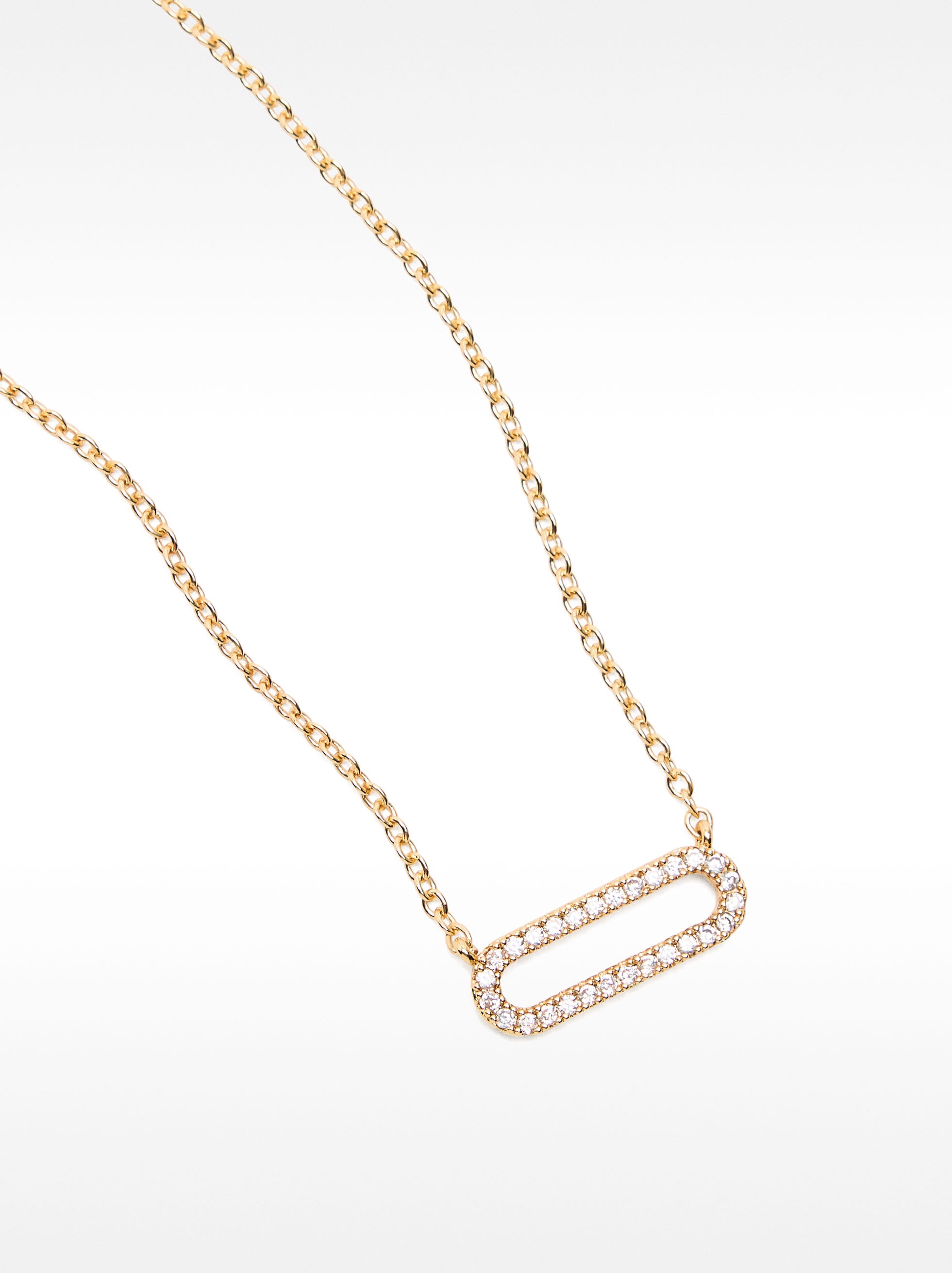 Collar Corto Con Circonitas