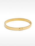 Pulsera Rígida Mano De Fátima - Acero Inoxidable