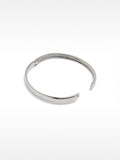 Pulsera Rígida Con Cristales - Acero Inoxidable