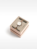 Reloj De Pulsera De Acero Inoxidable Bicolor